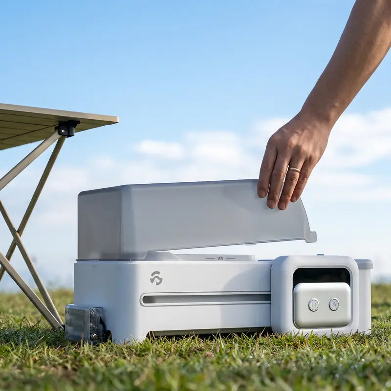 Automatic Pet Litter Box with Anti-Pinch Sensor